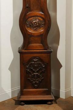 French Louis XV Period Walnut Longcase Clock from the Rh ne Valley circa 1760 - 3416964