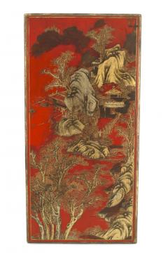 French Louis XV Red Lacquered Chinoiserie Coffee Table - 1424680