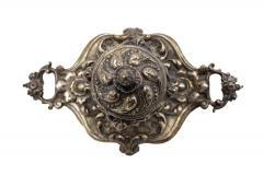 French Louis XV Silver and Bronze Inkwell - 4322482