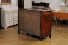 French Louis XV Style 1850s Walnut Buffet with Carved D cor Drawers and Doors - 3544581