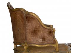 French Louis XV Style Antique Duchesse Bris e Arm Chair Lounge 19th Century - 1150049