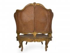 French Louis XV Style Antique Duchesse Bris e Arm Chair Lounge 19th Century - 1150055