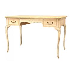 French Louis XV Style Bleached Dressing Table - 4693660