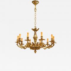 French Louis XV Style Bronze Chandelier - 740930