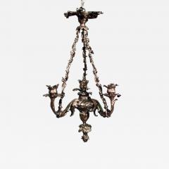 French Louis XV Style Bronze Dore Chandelier - 4193672