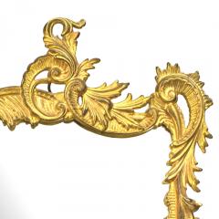 French Louis XV Style Bronze Dore Dressing Table Vanity Mirror - 4664411