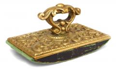 French Louis XV Style Bronze Roll Blotter - 4322019