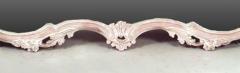 French Louis XV Style Carved Bleached Horizontal Wall Mirror - 743106