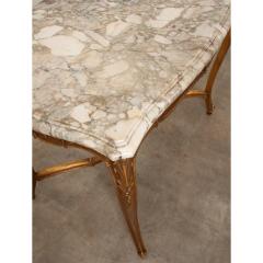 French Louis XV Style Gilt Marble Table - 3343892