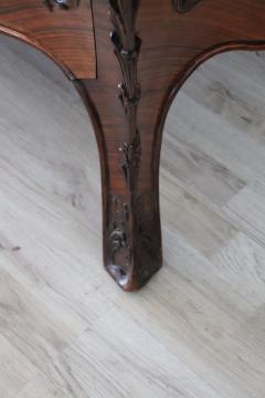 French Louis XV Style Inlay Wood Chest of Drawers - 2491542