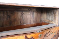 French Louis XV Style Inlay Wood Chest of Drawers - 2491549
