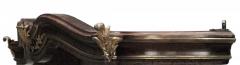 French Louis XV Style Mahogany and Bronze Bed Canopy - 4200792