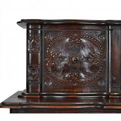 French Louis XV Style Oak Provincial Country Server Buffet - 167718