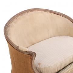 French Louis XV Style Painted Six Leg Settee Late 19th C - 4636447