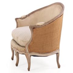 French Louis XV Style Painted Six Leg Settee Late 19th C - 4636449