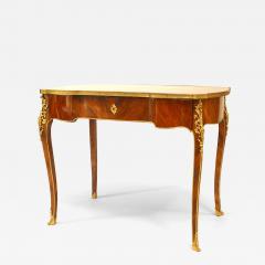 French Louis XV Style Parquetry Table Desk - 4693212