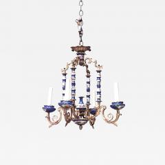 French Louis XV Style Sevres Porcelain Chandelier - 740951