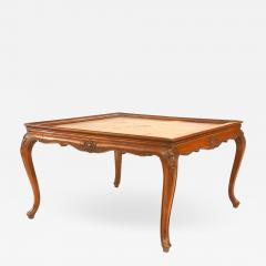 French Louis XV Style Square Walnut Coffee Table - 1430561
