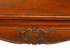 French Louis XV Style Square Walnut Coffee Table - 4661676