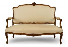 French Louis XV Walnut Settee - 1418962