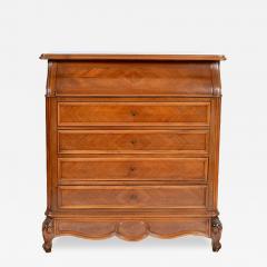 French Louis XV Walnut Shest of Drawers Washstand - 161569