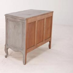 French Louis XV style painted three drawer commode C 1945 - 3712098