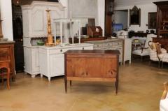 French Louis XVI 1790s Two Drawer Sauteuse Commode with Tapered Legs - 3491492