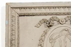 French Louis XVI 18th Century Painted and Hand Carved Wooden Boiserie Panel - 3422883