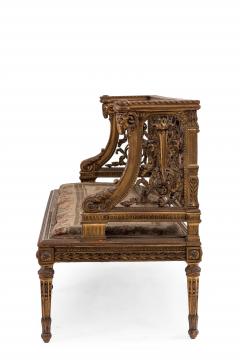 French Louis XVI Aubusson Settee - 1419038