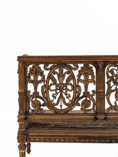French Louis XVI Aubusson Settee - 1419040