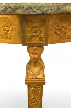 French Louis XVI Bronze Dore End Tables - 1437993
