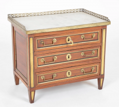 French Louis XVI Bronze Gallery Miniature Commode - 2679563