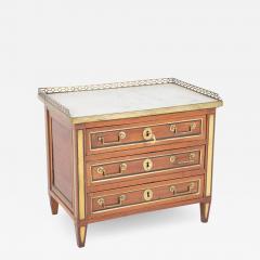 French Louis XVI Bronze Gallery Miniature Commode - 2682293