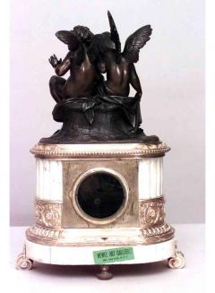 French Louis XVI Cupid Mantel Clock - 4631644