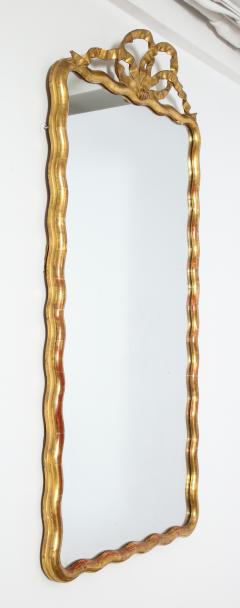 French Louis XVI Gilded Wood Mirror - 1623532