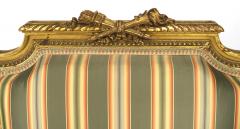 French Louis XVI Gilt Arm Chair - 1403139