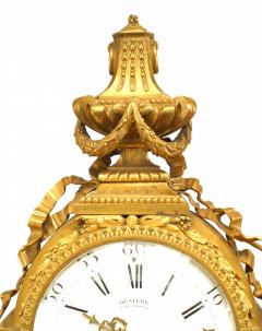 French Louis XVI Gilt Bronze Mantle Clock - 4628826