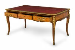 French Louis XVI Kingwood Veneer Ormolu and Red Leather Writing Desk - 2800552