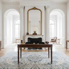 French Louis XVI Mahogany Writing Desk Tric Trac Game Table circa 1785 - 4502945