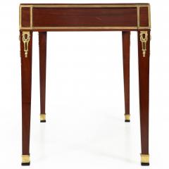 French Louis XVI Mahogany Writing Desk Tric Trac Game Table circa 1785 - 4502951