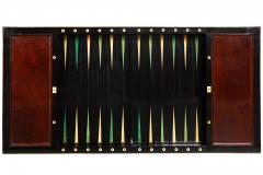 French Louis XVI Mahogany Writing Desk Tric Trac Game Table circa 1785 - 4502954