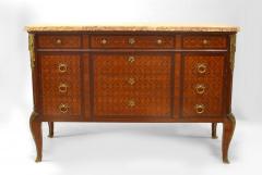 French Louis XVI Marquetry Inlaid Commode - 742370