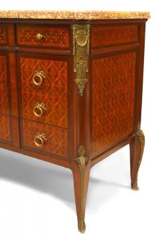 French Louis XVI Marquetry Inlaid Commode - 742371