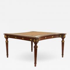French Louis XVI Ormulu Mahogany Ottoman - 1421840