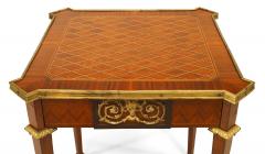 French Louis XVI Parquetry End Table - 1438016