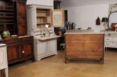 French Louis XVI Period 1790s Natural Oak Four Drawer Commode with Carved D cor - 3558499