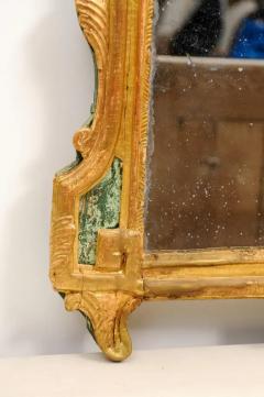 French Louis XVI Period 18th Century Gilded Mirror with Carved Musical Allegory - 3550189