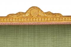 French Louis XVI Period Carved Giltwood Arm Chair Fauteuil ca 1775 - 4514107