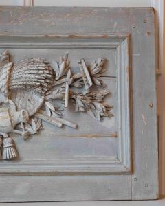 French Louis XVI Period Carved Wood Panel 18th Century - 4473893