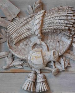 French Louis XVI Period Carved Wood Panel 18th Century - 4473904